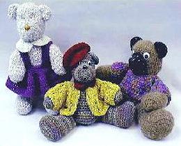 Trio of Teddys